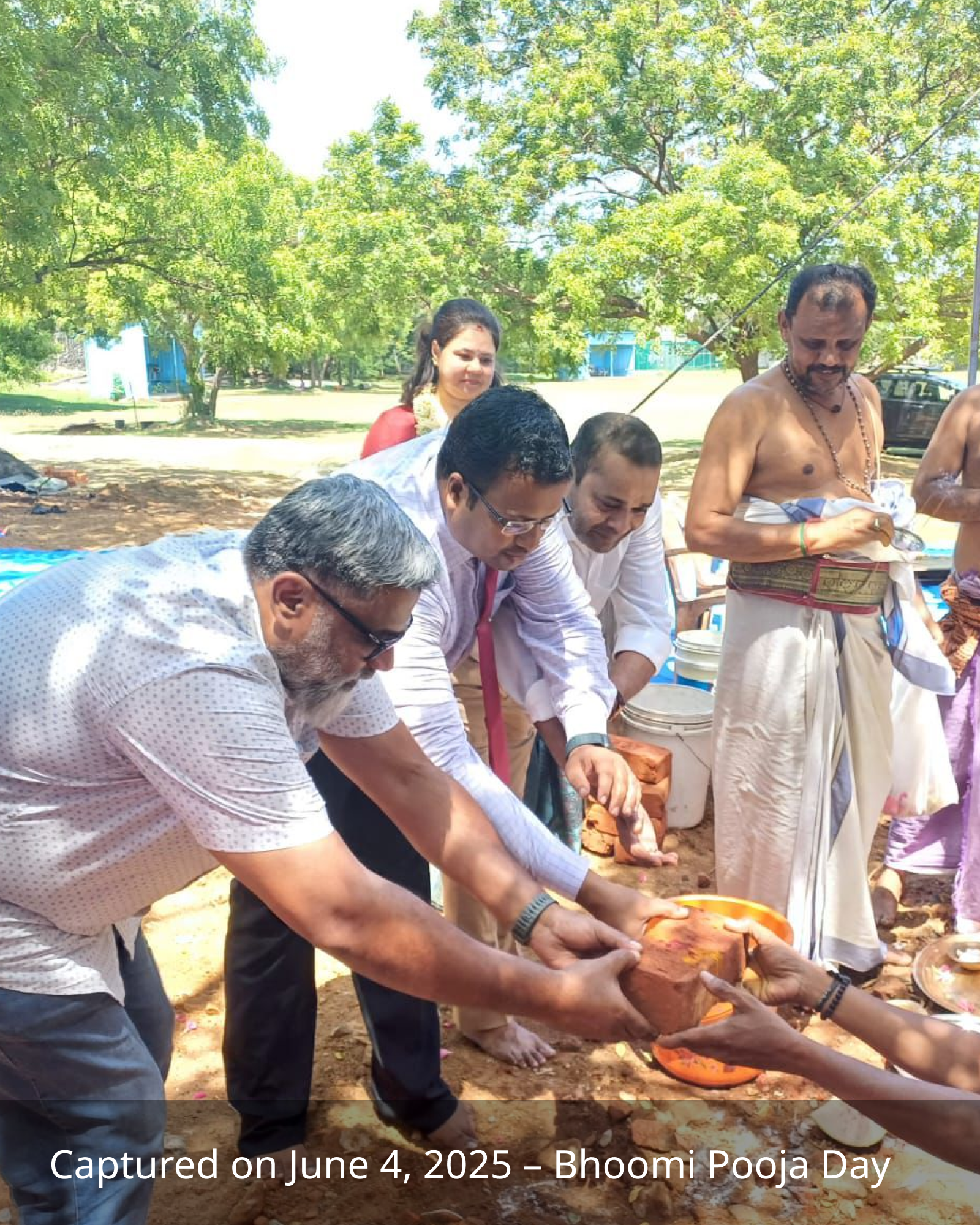 Students Attending Training